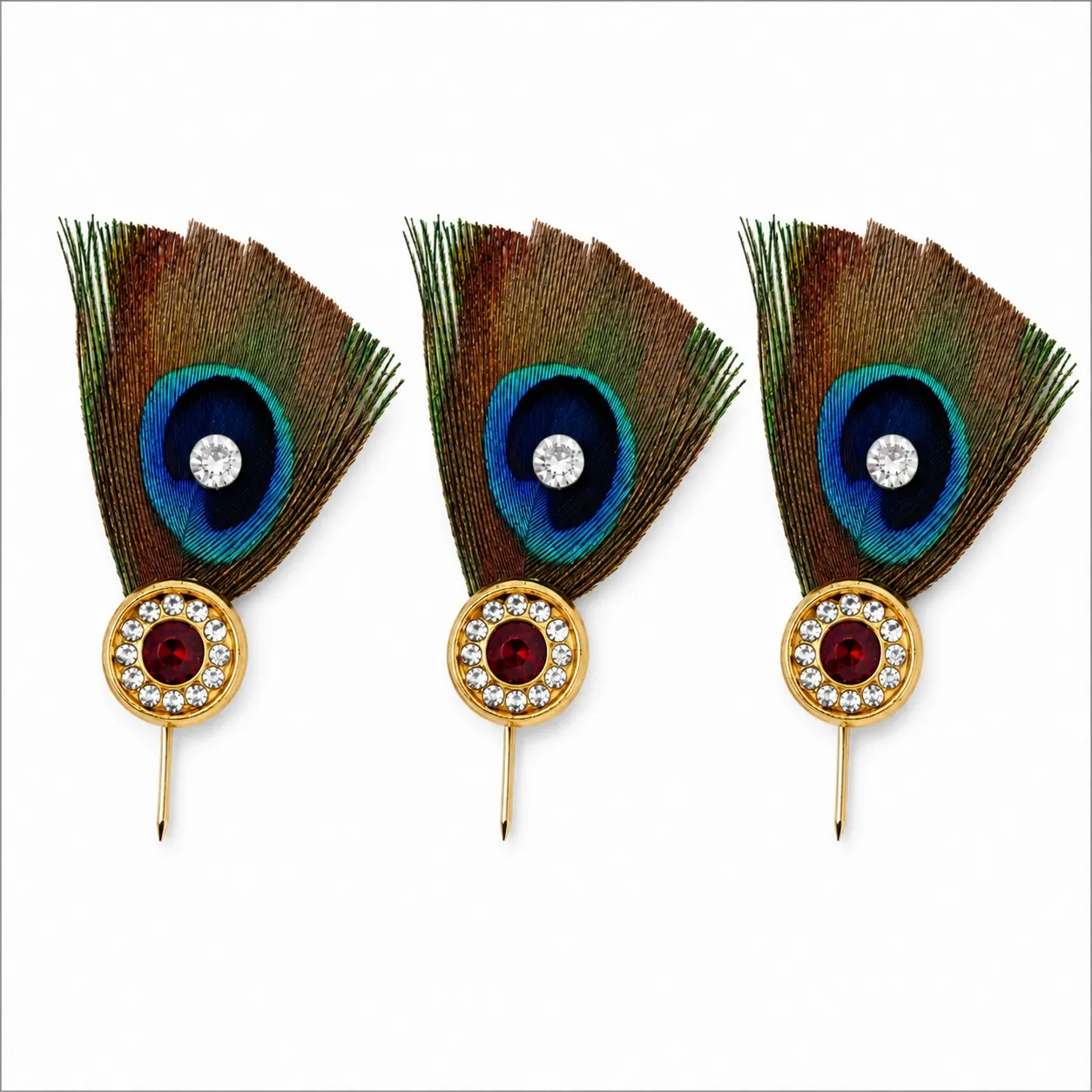 MOOR PANKH (PACK OF 3)